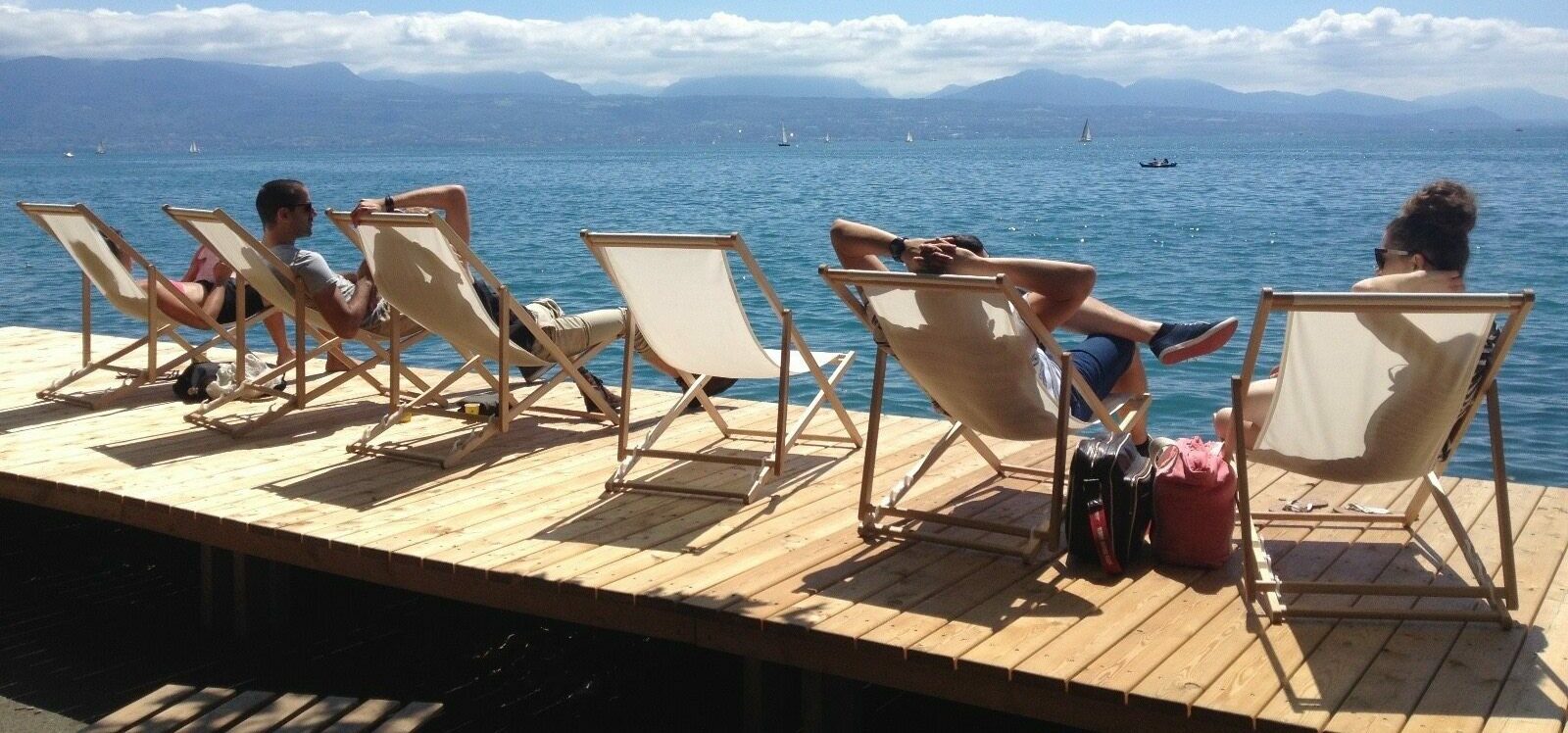 Les buvettes estivales au bord de l’eau