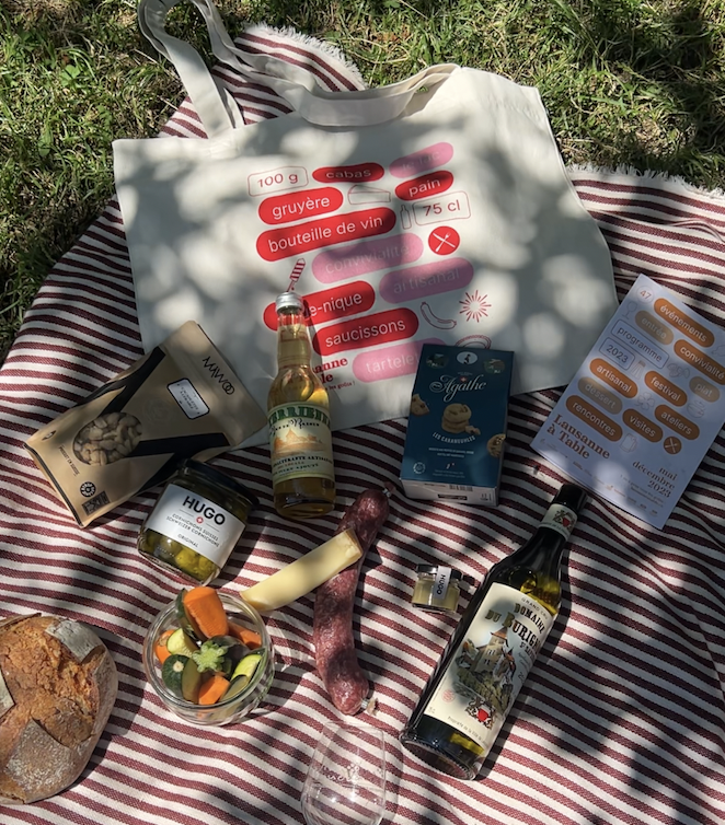 Les délices du panier pique-nique du 1er août 2023