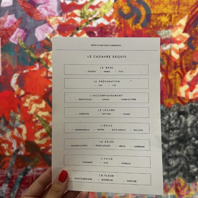 Cadavre exquis culinaire