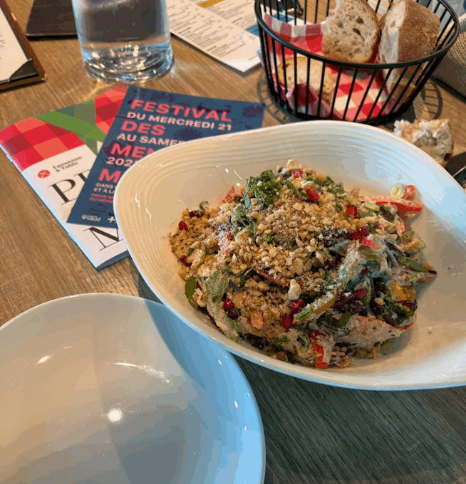 Festival des menus métissés